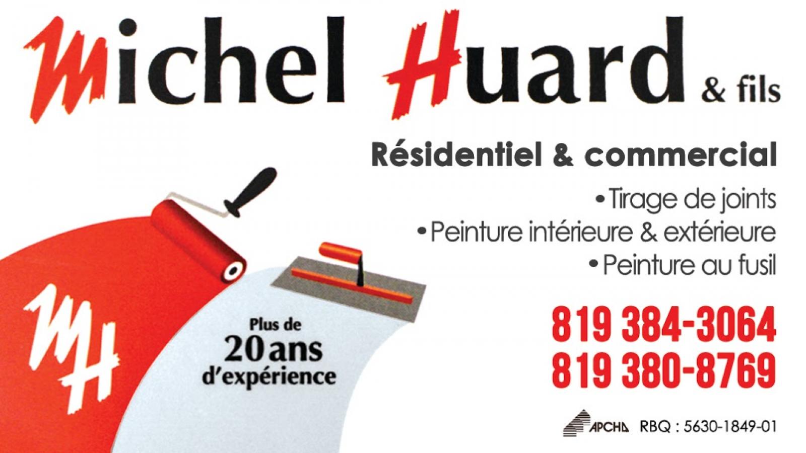 Michel Huard Peintre et Tireur de joints Logo